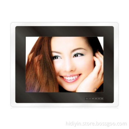 17 inch sex video playback digital photo frame with tv tuner
